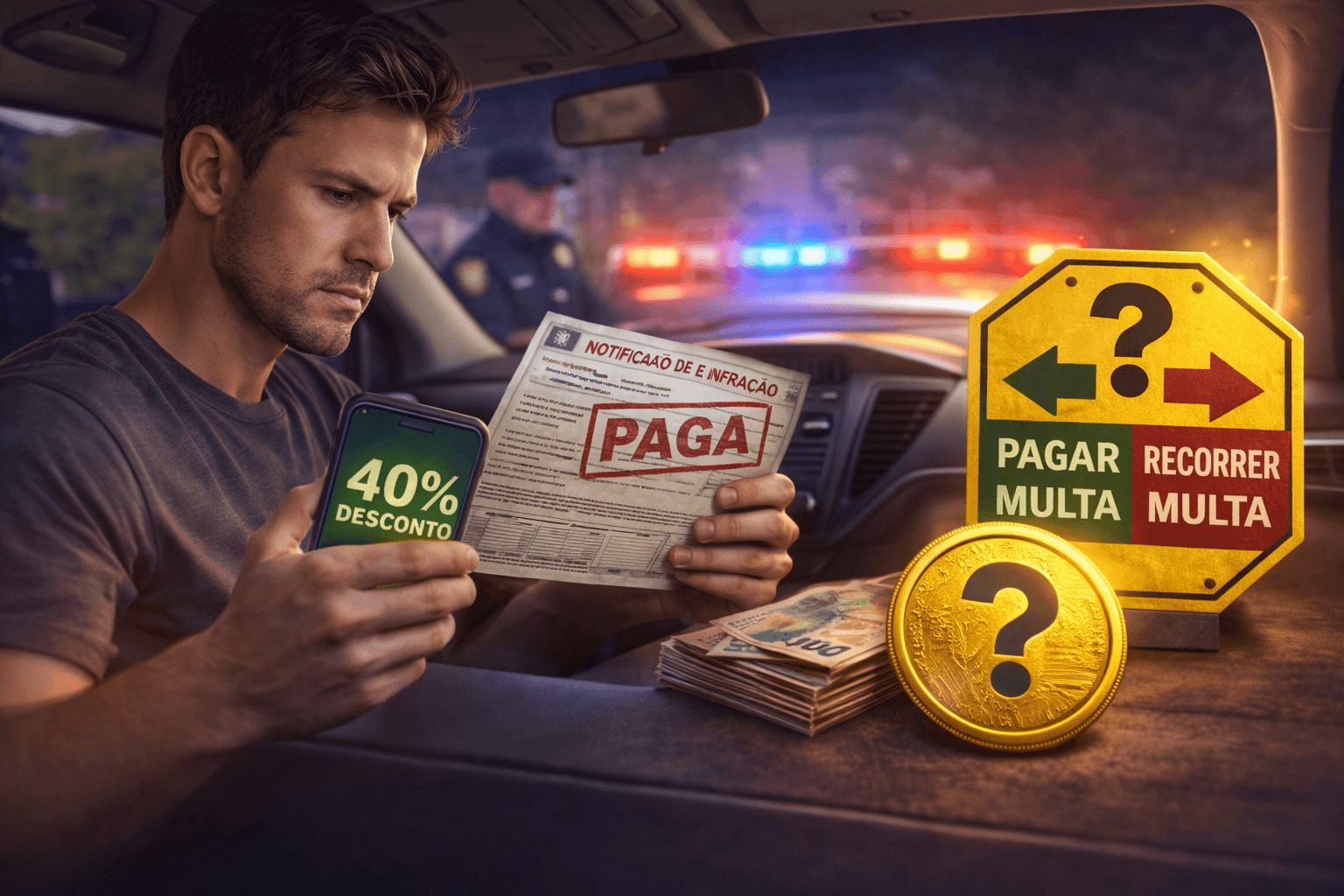 Multa de Trânsito em Belém, PA: Vale a Pena Pagar com Desconto ou Recorrer?