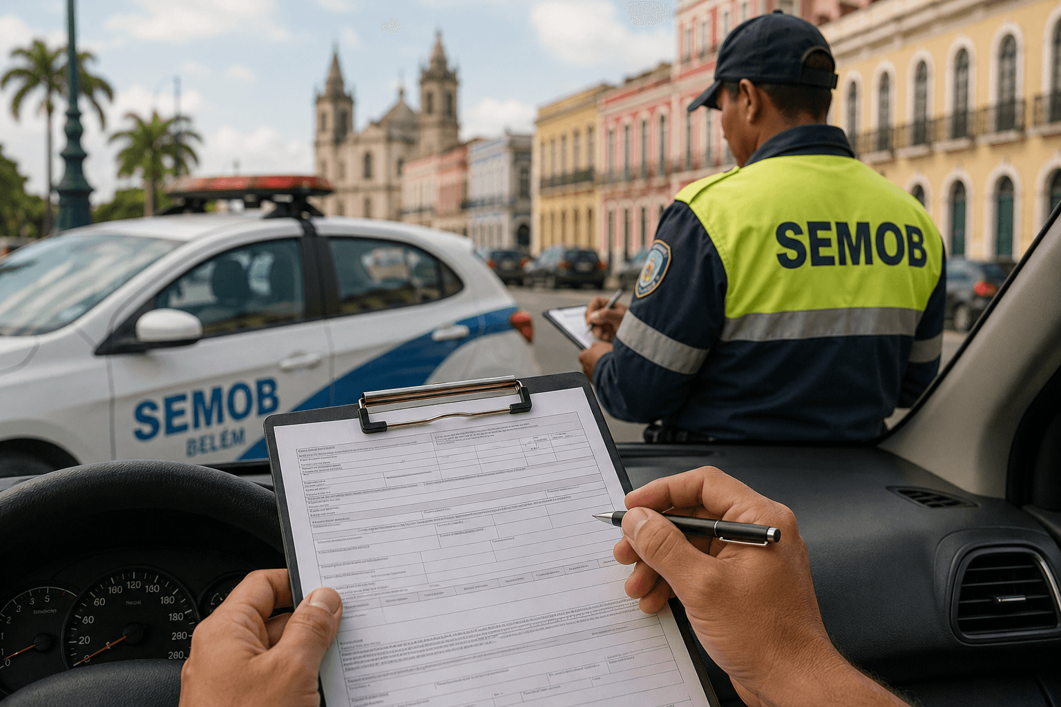 Como recorrer de multa da SEMOB em Belém: documentos, prazos e etapas